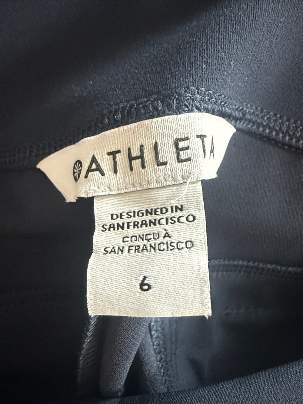 Athleta NWOT Endless Ankle Pants in Navy 6 - Picture 7 of 8
